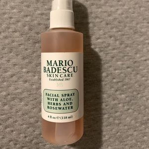 New Mario Badescu skin care facial spray with aloe, herbs and rose water